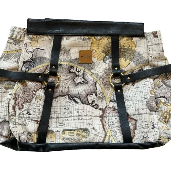 Miche Bags Miche Prima Gina Shell Retired Large Old World Map